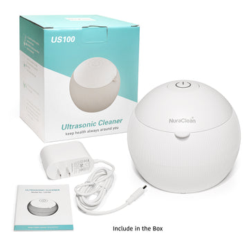NuraClean UV Ultrasonic Cleaner for dental Aligners, Dentures, Jewelry & more